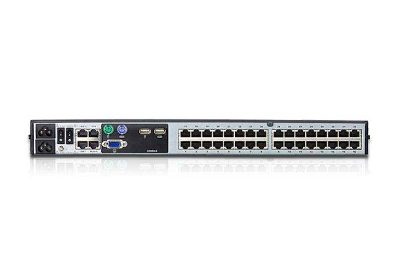 KVM переключатель ATEN 3>32 портов PS/2;USB;SUN;RS232, без доп. модулей KN2132-AX-G KN2132-AX-G