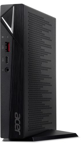 Неттоп Acer Veriton EN2580 Cel 6305 (1.8) 4Gb SSD128Gb UHDG 630 DVDRW Eshell GbitEth 300W клавиатура мышь черный DT.VV6MC.002 DT.VV6MC.002