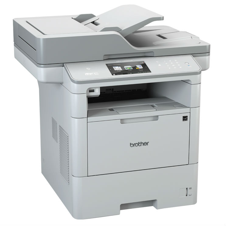 МФУ Brother MFC-L6900DW, A4, 1Гб, 50стр/мин, факс, дуплекс, GLAN, WiFi, лоток 520л, USB, старт.картридж 12000стр MFCL6900DWR1 MFCL6900DWR1