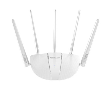 Маршрутизатор TOTOLINK Двухдиапазонный AC1200, 802.11ac MU-MIMO Wave2, 3 порта Fast Ethernet (1xWAN+2xLAN), 5 антенн 5dBi A810R A810R