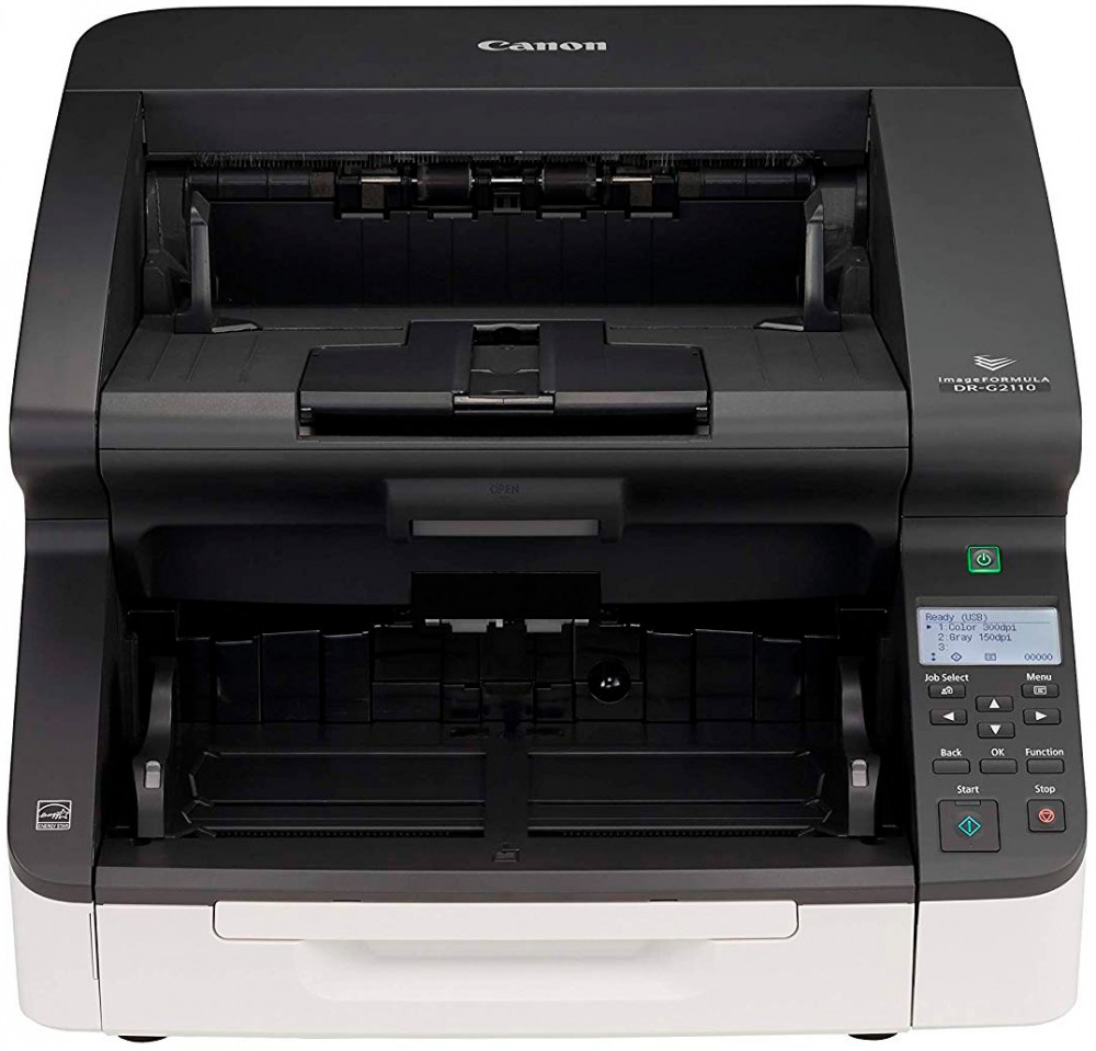 Сканер Canon DR-G2110 (А3, АПД 500 листов, 120 стр/мин, ежедневный объем - 50 000 листов, USB 3.1, LAN, 1 год гарантии) 3150C003 3150C003