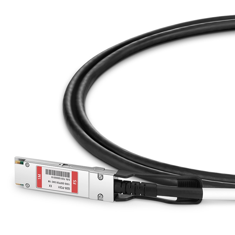 Кабель Extreme Networks 100Gb, QSFP28-QSFP28 Direct attach passive copper cable, 1m 10411 10411