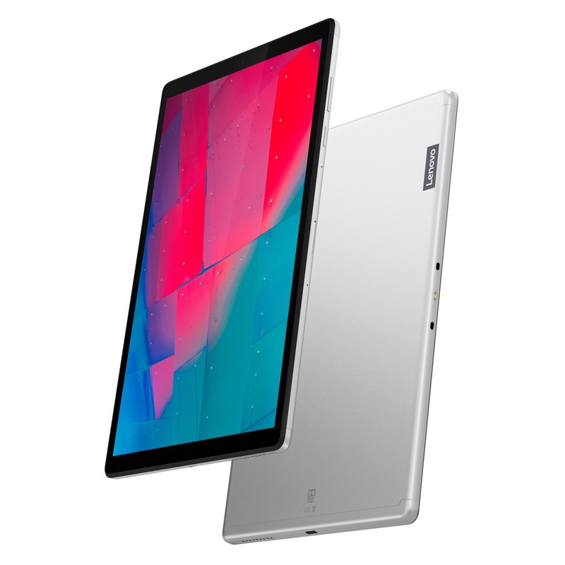 Планшетный компьютер Lenovo Tab M10 Plus TB-X606X Helio P22T (2.3) 8C/RAM4Gb/ROM128Gb 10.3" IPS 1920x1200/3G/4G/Android 9.0/серебристый/8Mpix/5Mpix/BT/GPS/WiFi/Touch/microSD 256Gb/5000mAh ZA5V0241RU ZA5V0241RU