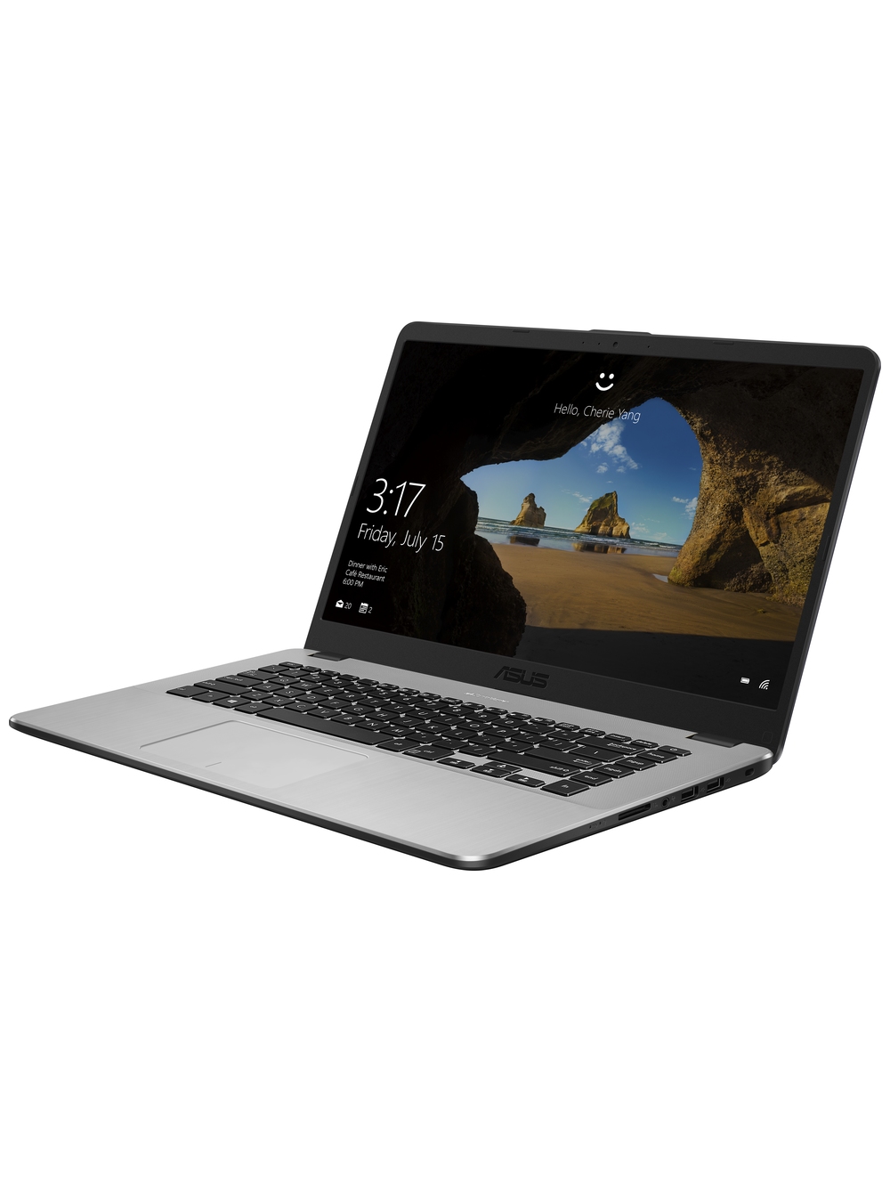 Ноутбук Asus X505ZA-BQ866T AMD Ryzen R3-2200U (2.5)/6G/256G SSD/15.6"FHD AG/Int:AMD Radeon Vega 3/noODD/Win10 Dark Grey X505ZA-BQ866T X505ZA-BQ866T