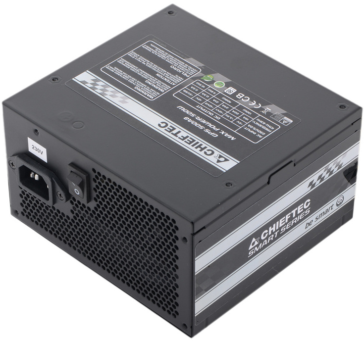 Блок питания Chieftec SMART (500Watt / 80+ only 230V ) (GPS-500A8) GPS-500A8 #2