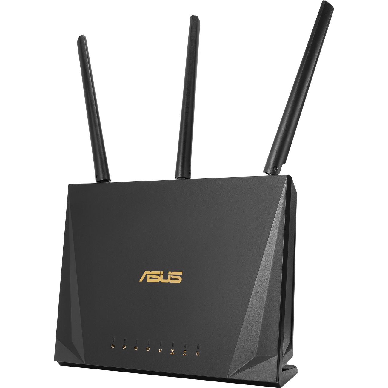 Роутер Asus RT-AC65P // роутер 802.11b/g/n/ac, до 450 + 1300Мбит/c, 2,4 + 5 гГц, 3 антенны внешних, 1 антенна внутренняя, USB, GBT LAN ; 90IG0560-MO3G10 RT-AC65P RT-AC65P