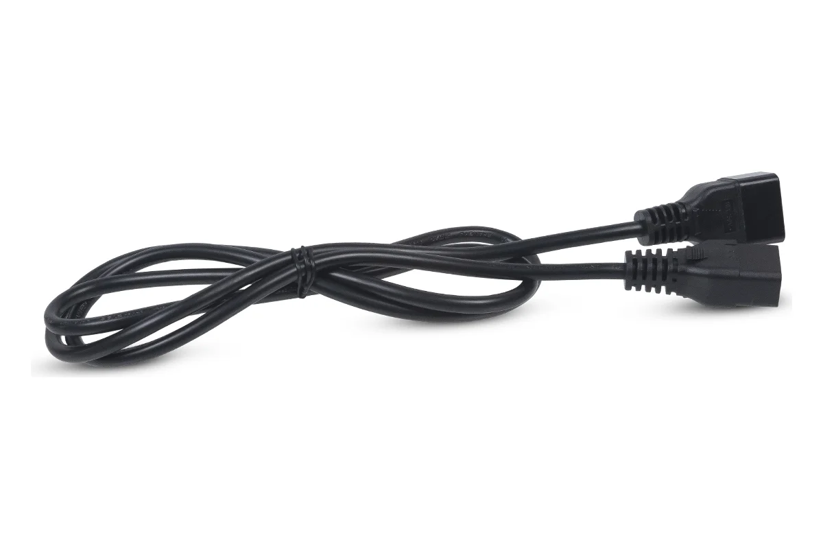 Кабель питания Cabeus IEC 320 C19  - IEC 320 C20 (3x1.5), 16A, прямая вилка, 5м PC-IEC19-IEC20-5M PC-IEC19-IEC20-5M