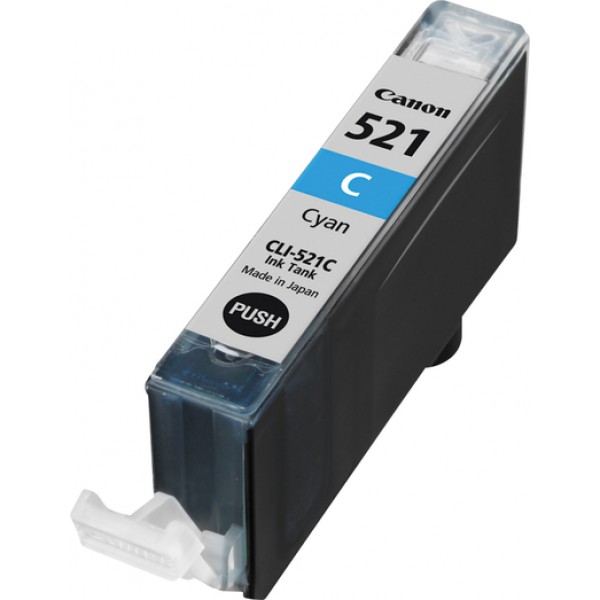 Картридж струйный Canon CLI-521C голубой для Canon iP3600/4600/MP540/620/630/980 (2934B004) 2934B004