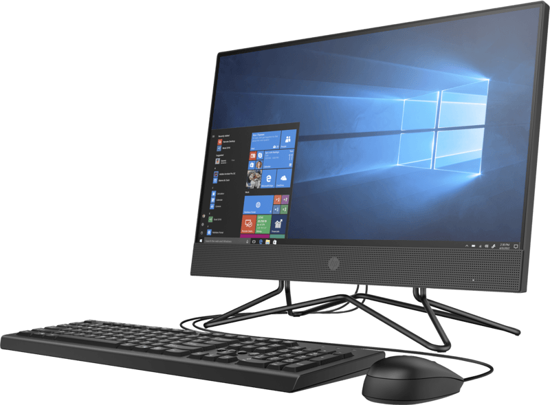 Моноблок HP 205 G4 21.5" Ath Si 3050U 4Gb 1Tb DVDRW Free DOS GbitEth WiFi BT клавиатура мышь Cam 1920x1080 47L24EA 47L24EA
