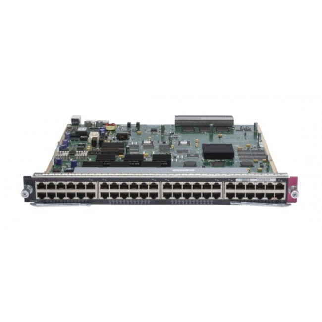 Модуль коммутации Cisco 48-port 10/100/1000 w/Jumbo Frame RJ-45 WS-X6148A-GE-TX WS-X6148A-GE-TX