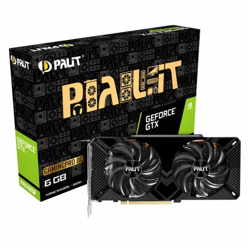 Видеокарта Palit PCIE16 GTX1660 SUPER 6GB PA-GTX1660SUPER GP OC 6G NE6166SS18J9-1160A NE6166SS18J9-1160A