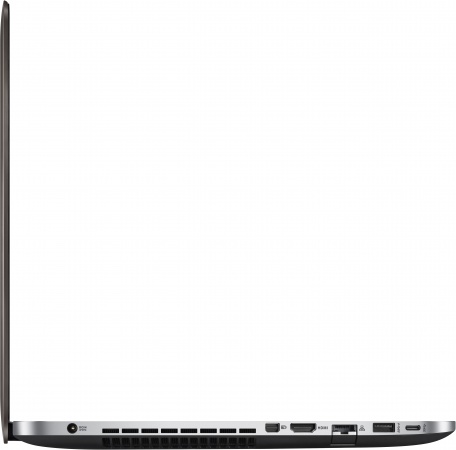 Ноутбук Asus N552VW-FY243R silver 15.6" FHD i7-6700HQ/8Gb/1Tb/128Gb SSD/GTX960M 4Gb/DVDRW/W10Pro 90NB0AN1-M03050