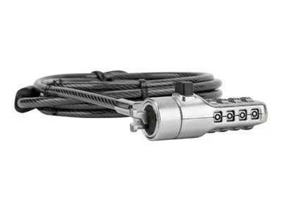 Замок Targus DEFCON 3-in-1 оцинк.сталь серебристый ASP86GLX-25-S ASP86GLX-25-S