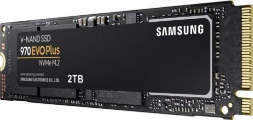 Твердотельный накопитель Samsung M.2 2280 2TB 970 EVO Plus Client SSD PCIe Gen3x4 with NVMe, 3500/3300, IOPS 620/560K, MTBF 1.5M, 3D MZ-V7S2T0BW MZ-V7S2T0BW