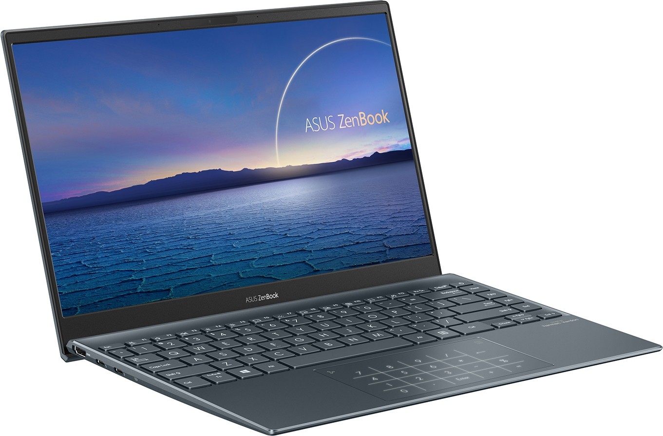 Ноутбук ASUS UM325UA-KG002R 13.3"(1920x1080)/AMD Ryzen 7 5700U(1.8Ghz)/16384Mb/1024SSDGb/noDVD/Int:UMA AMD Graphics/Cam/BT/WiFi/war 1y/1.11kg/Pine Grey/W10Pro 90NB0TR1-M01900 90NB0TR1-M01900