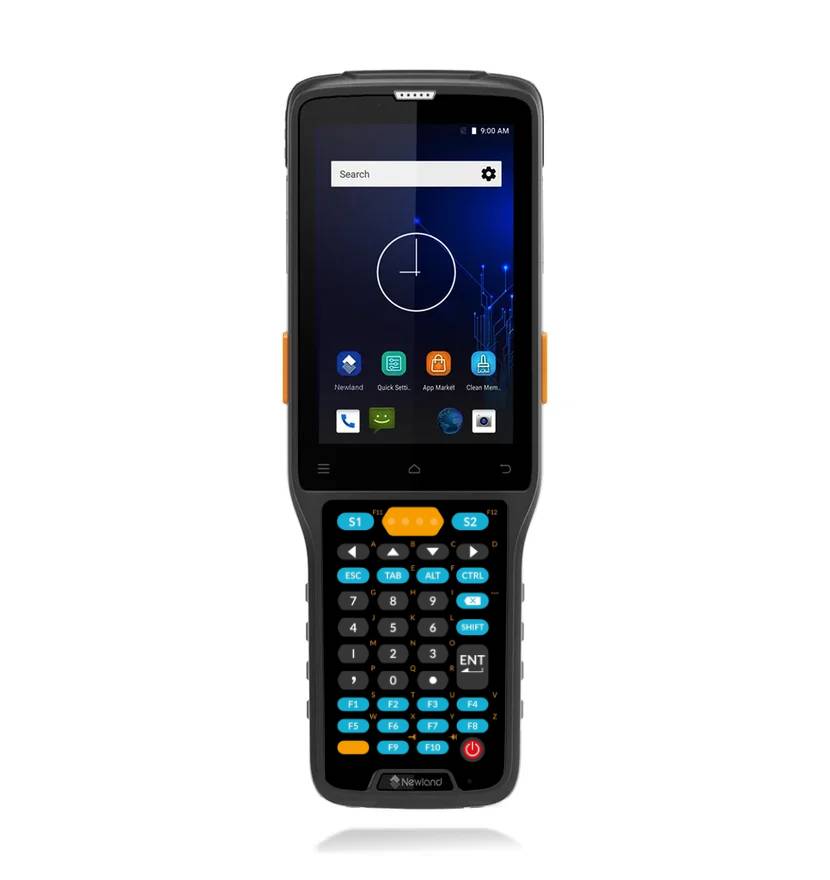 Терминал сбора данных Newland N7 Cachalot Pro Mobile Computer 3GB/32GB with 4” Touch Screen, 38 keys keyboard, 2D CMOS Mega Pixel imager with Laser Aimer, BT, GPS, NFC, WiFi only, Camera. Incl. USB cable, battery and EU адаптер N7-AER-7KJF-F N7-AER-7KJF-F