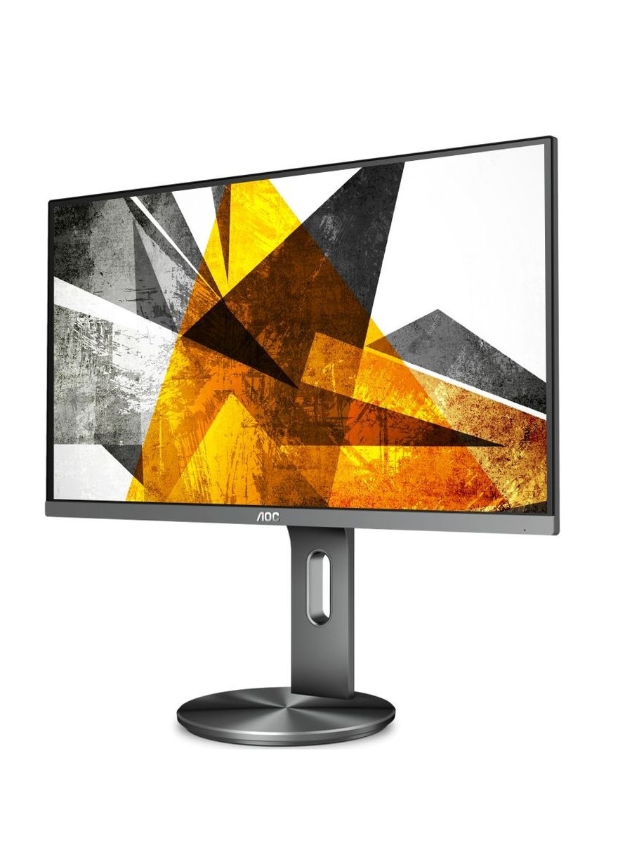 Монитор AOC 27" 2560x1440 60hz IPS WLED 16:9 5ms 100M:1 1000:1 D-Sub 2*HDMI DP 2*USB 3.0 178/178 350cd HAS Pivot Swivel Tilt Black Q2790PQE Q2790PQE #4