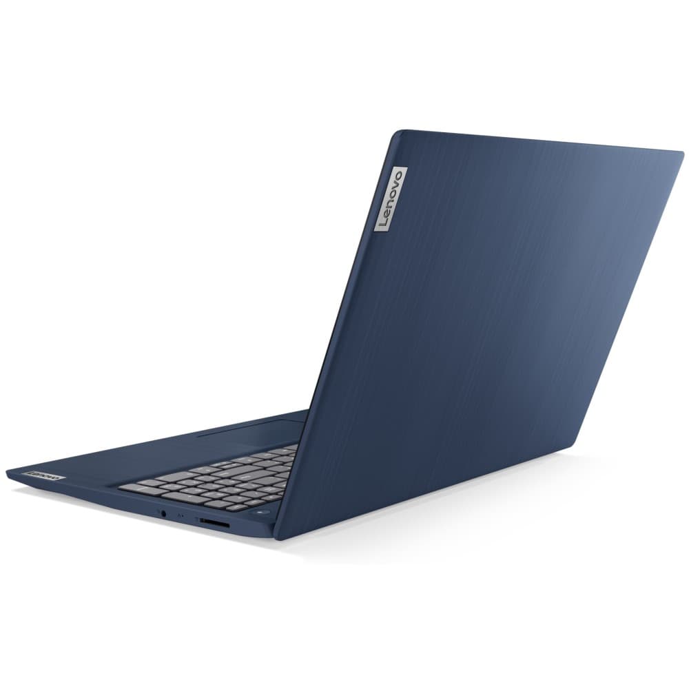 Ноутбук Lenovo IdeaPad 3 15ALC6 15,6 FHD (1920x1080)IPS AG, Ryzen 5 5500U, 2x4GB DDR4 3200, 512GB SSD M.2, Radeon Graphics, WiFi, BT, TPM2, HD Cam, 45Wh, 65W Round Tip, NoOS, 1Y, Abyss Blue, 1.65kg 82KU01MERE 82KU01MERE