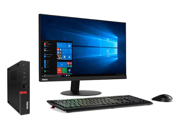 Персональный компьютер Lenovo Tiny M720q i5-9400T 8GB 512GB SSD M.2 Int. NoDVD BT 2X2AC USB KB&Mouse W10 P64-RUS  3Y on-site 10T700AKRU 10T700AKRU #1