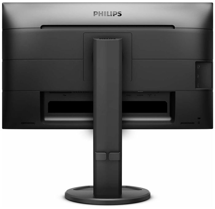 Монитор Philips 23,8" 1920x1080 IPS LED 16:9 5ms VGA DVI HDMI DP 2*USB3.0 2*USB2.0 50M:1 178/178 250cd HAS Pivot Tilt Swivel Speakers Black 241B8QJEB/00 241B8QJEB/00