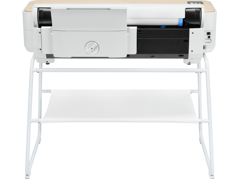 Принтер HP DesignJet Studio 24-in Printer (24" or A1,4color,2400x1200dpi,1Gb,26spp(A1),USB/GigEth/Wi-Fi,stand,mediabin,rollfeed,sheetfeed,tray50(A3/A4), autocutter,GL/2,RTL,2y warr, white) 5HB12A 5HB12A
