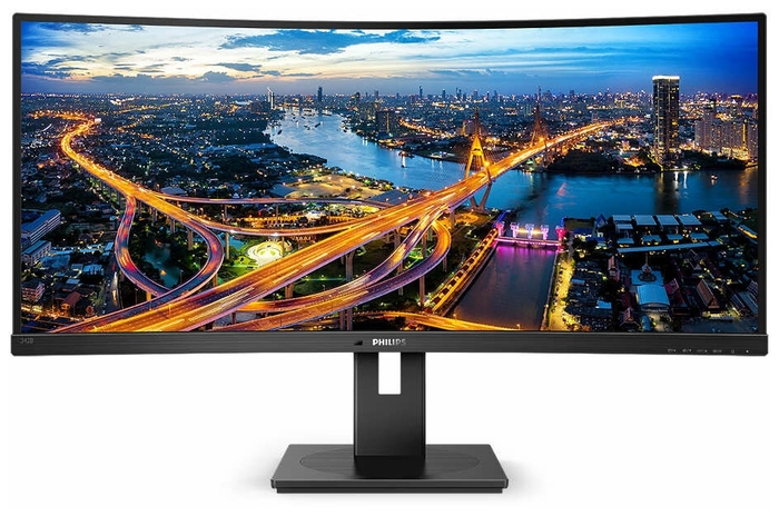 Монитор Philips 34" изогнутый*1500 2560x1080 75Гц VA W-LED 21:9 4ms(GtG) 1*HDMI2.0 1*HDMI1.4 DP1.2 1*USB-B 4*USB3.2(BC 1.2) 50M:1 3000:1 178/178 NTSC 81 % sRGB 96 % Adobe RGB 81 % 300cd Tilt HAS Swivel 342B1C/00 342B1C/00
