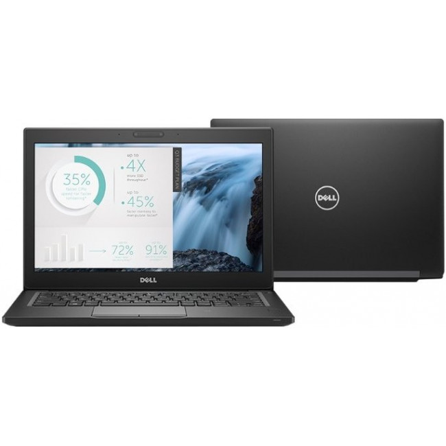 Ноутбук Dell Latitude 7280 Core i7-7600U 2.8GHz 12.5" FHD IPS Touch,Cam, 16GB DDR4(1),512GB SSD,Intel HD 620,4G LTE,WiFi,BT,TPM,Thunderbolt 3,4C,3y,W10 Pro 64 (7280-8654) 7280-8654