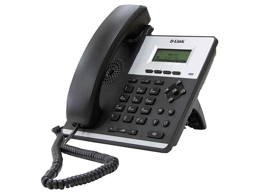 Телефон D-Link  VoIP Phone with PoE support, 1 10/100Base-TX WAN port and 1 10/100Base-TX LAN port DPH-120SE/F2B DPH-120SE/F2B