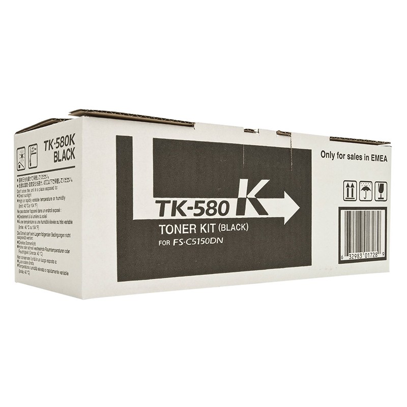 Картридж Kyocera TK-580K для FS-C5150DN Black 1T02KT0NL0 1T02KT0NL0