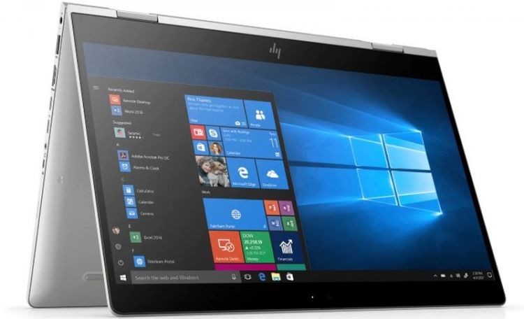 Ноутбук HP EliteBook x360 830 G6 Core i7-8565U 1.8GHz,13.3" FHD (1920x1080) IPS Touch SureView 1000cd AG GG5 IR ALS,16Gb DDR4-2400(1),512Gb SSD,53Wh,FPS,B&O Audio,Kbd Backlit,1.4kg,3y,Silver,Win10Pro 6XD37EA 6XD37EA