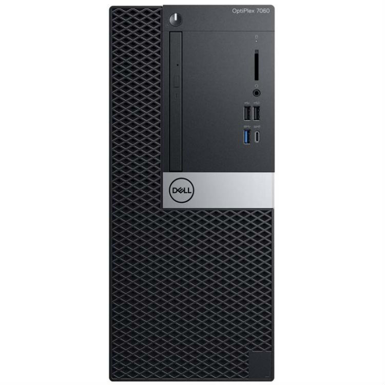 Персональный компьютер Dell Intel Core i7 8700, 3200 МГц, 8192 Мб, 1000 Гб, Radeon RX 550 4096 Мб, DVD-RW, 1000 Мбит/с, Windows 10 Professional (64 bi 7060-7700
