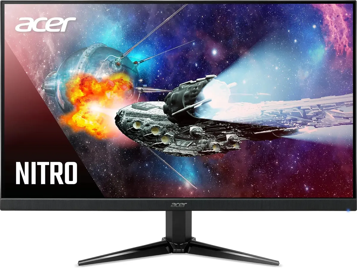 Монитор Acer Nitro QG271Ebii 27" ZeroFrame, Black, 16:9, IPS, 1920x1080, 1 / 4ms, 250cd, 100Hz, 1xVGA + 2xHDMI(1.4), sync: FreeSync, hdr: HDR 10 UM.HQ1EE.E01 UM.HQ1EE.E01