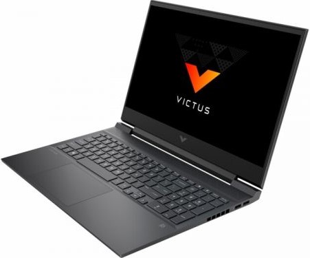 Ноутбук HP  Victus 16-e0304nw Ryzen 5 5600H 16Gb SSD512Gb NVIDIA GeForce RTX 3050 4Gb 16.1" IPS FHD (1920x1080) noOS dk.silver WiFi BT Cam 4H3L6EA 4H3L6EA #1