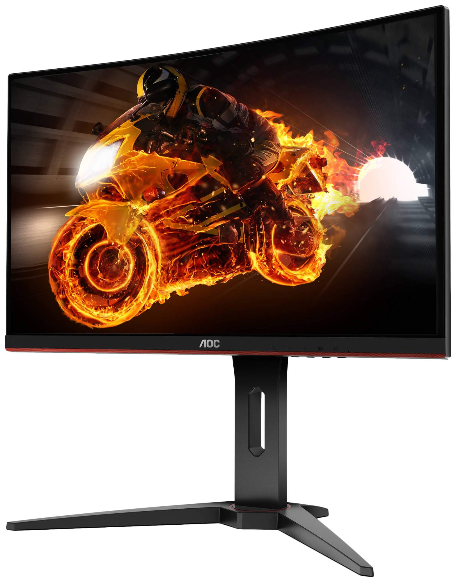 Монитор AOC 32" Black (VA, изогнутый, 2560x1440, 144Hz, 1 ms, 178°/178°, 300 cd/m, 80M:1, +HDMI 1.4, +HDMI 2.0) CQ32G1 CQ32G1 #2