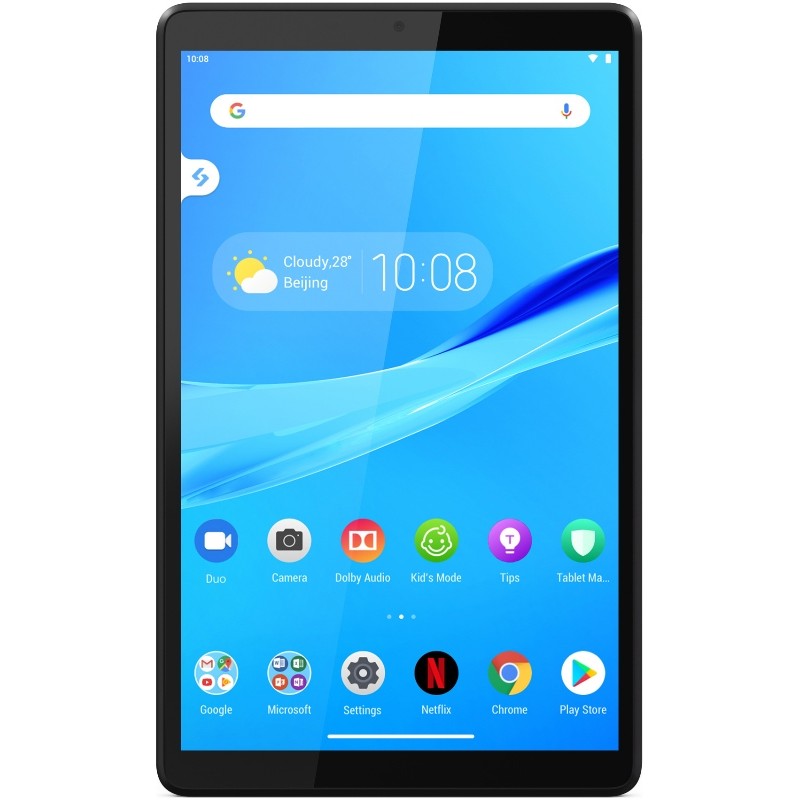Планшетный компьютер Lenovo ТB5 M8 TB-8505F 8.0'' WXGA(1280x800) IPS/MediaTek Helio A22 2.0GHz Quad/2GB/32GB/IMG GE8300/WiFi ac/BT5.0/microUSB/2.0MP+5.0MP/microSD/5000mAh/12.0h/305g/A9.0/1Y/BLACK ZA5G0021RU ZA5G0021RU