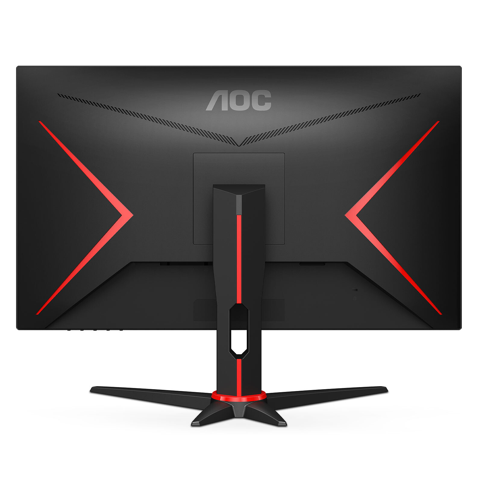 Монитор AOC Gaming 27" черный/красный VA LED 1ms 16:9 HDMI M/M матовая 350cd 178гр/178гр 1920x1080 165Hz FreeSync Premium VGA DP FHD 27G2SAE 27G2SAE