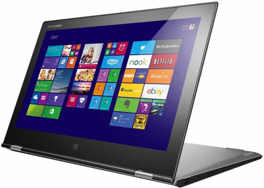 Ультрабук Lenovo IdeaPad Yoga 2 13 Grey i3-4010U/4Gb/500Gb/SSHD 16Gb/WiFi/BT/Win 8.1 (59411606)  59411606