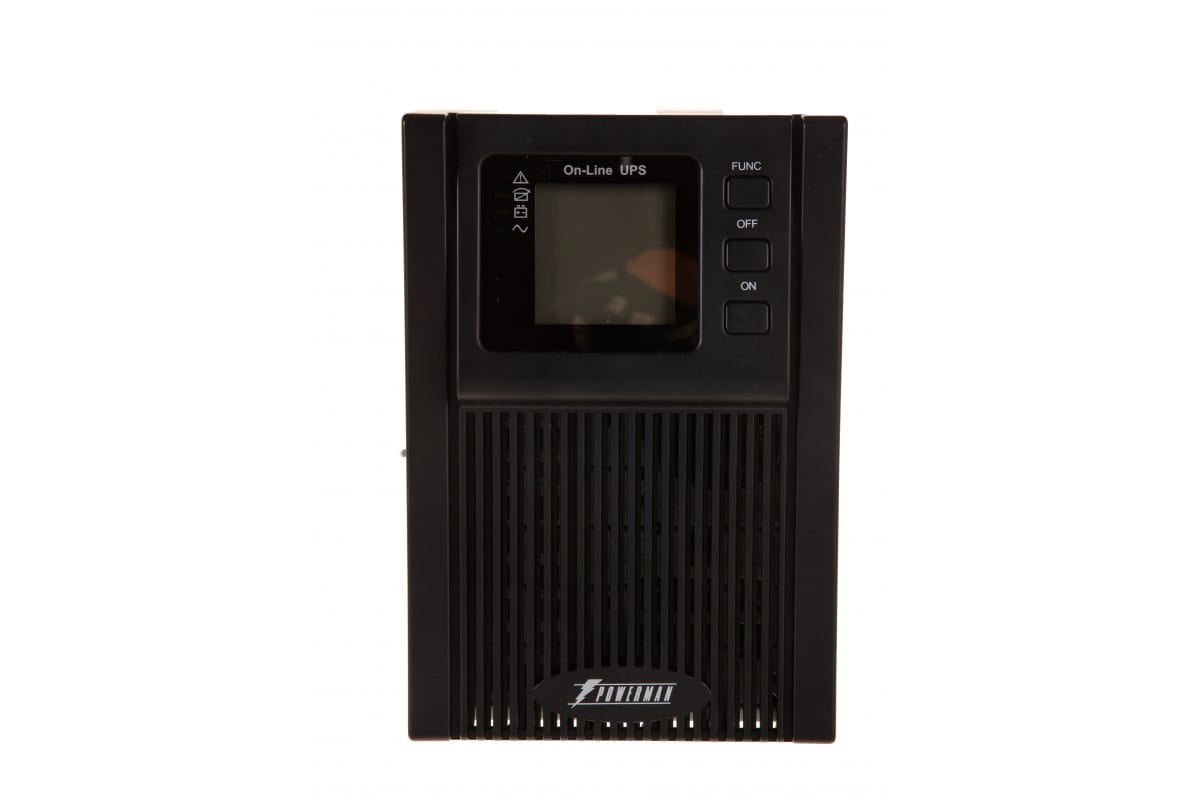 Источник бесперебойного питания Powerman LCD, dual conversion, 3000VA, 2400W, 3 eurosockets with backup power, USB, RS232, SNMP slot Online 3000 Plus Online 3000 Plus #4