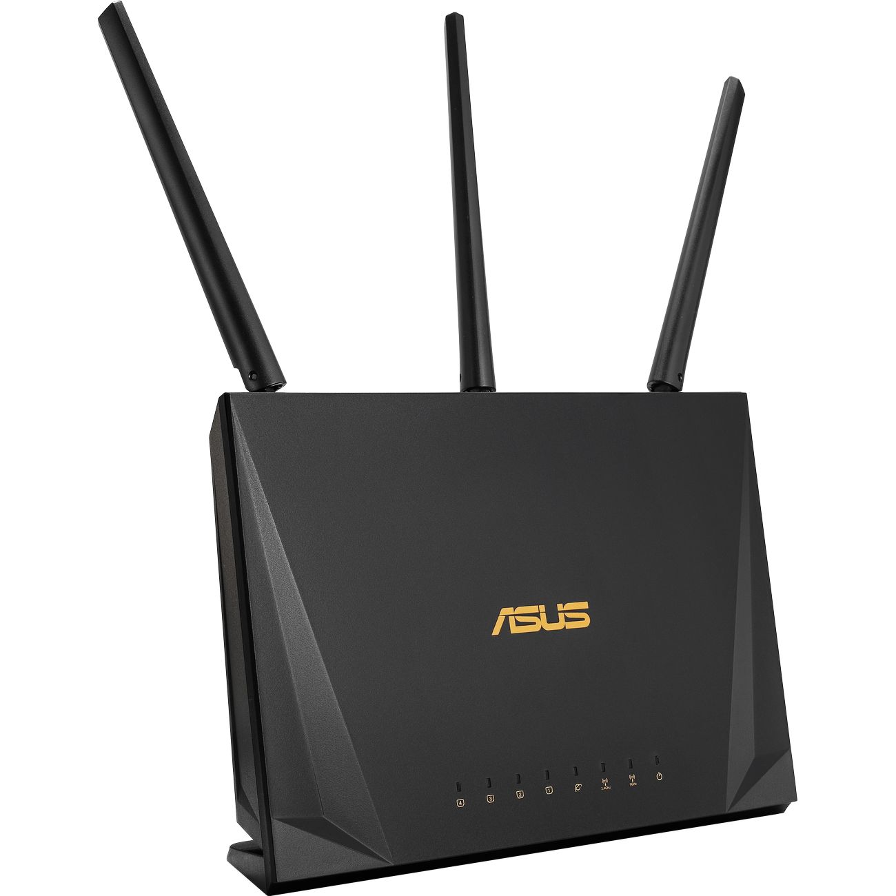 Роутер Asus RT-AC65P // роутер 802.11b/g/n/ac, до 450 + 1300Мбит/c, 2,4 + 5 гГц, 3 антенны внешних, 1 антенна внутренняя, USB, GBT LAN ; 90IG0560-MO3G10 RT-AC65P RT-AC65P