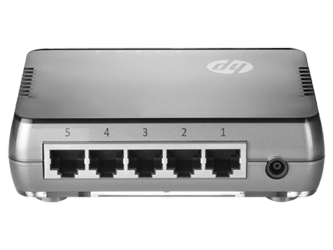 Коммутатор HPE 1405-5 v2, 5-port 10/100Base-Tx, Unmanaged J9791A J9791A