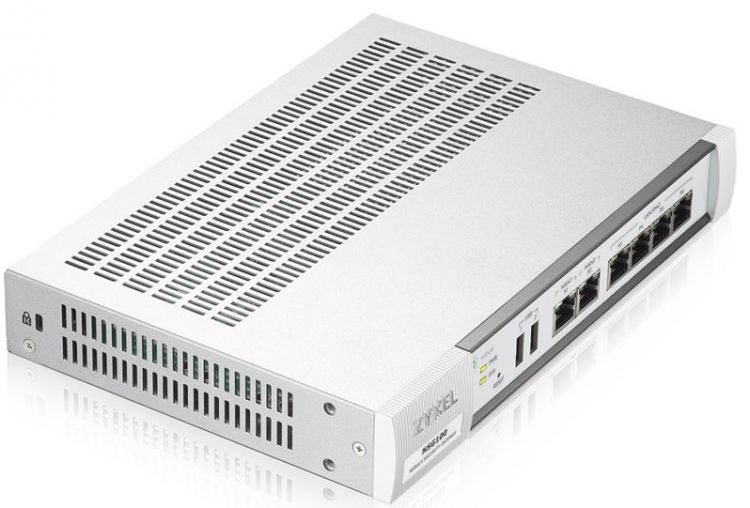 Межсетевой экран ZYXEL Nebula NGS100 управление в облаке, Rack, 2xWAN GE, 4xLAN GE, 2xUSB, IDP, Application Patrol, VPN (IP NSG100-ZZ0101F NSG100-ZZ0101F