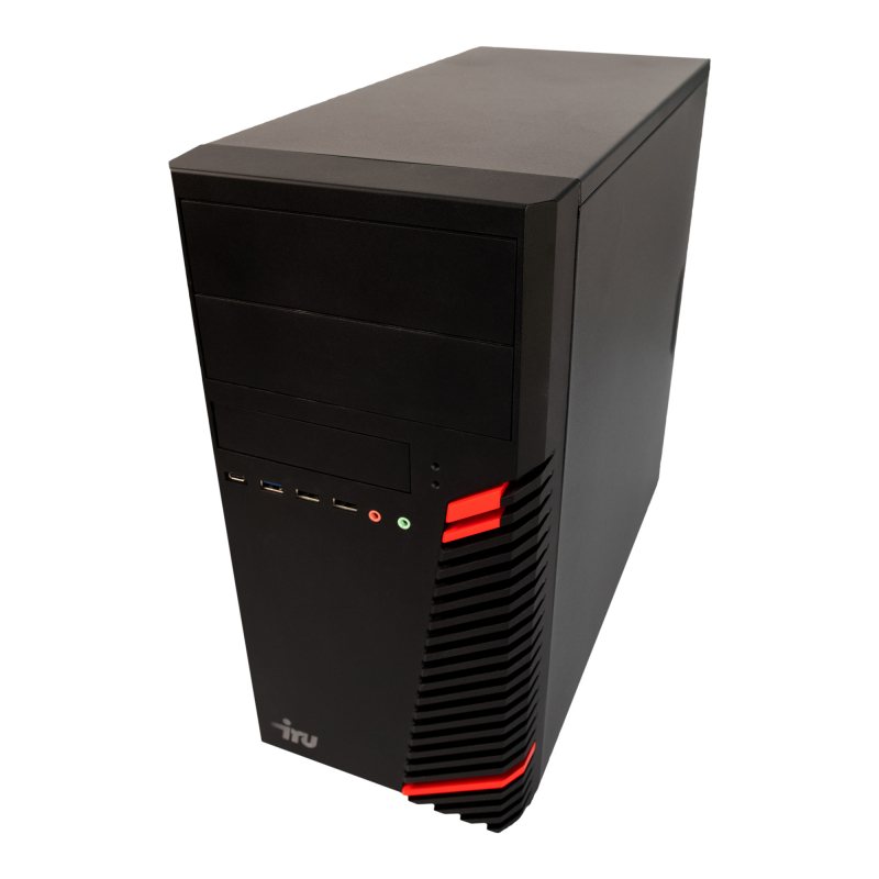 Персональный компьютер iRU Office 310H5SM MT i5 11400 (2.6) 16Gb SSD256Gb UHDG 730 Free DOS GbitEth 400W черный 1811806 1811806 #2