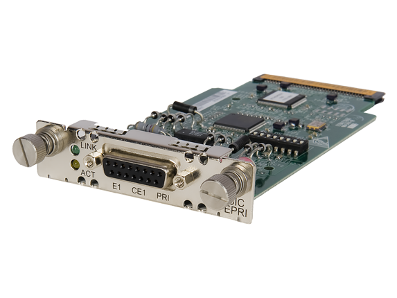 Модуль HPE MSR 1p E1/CE1/PRI SIC Mod JG604A JG604A