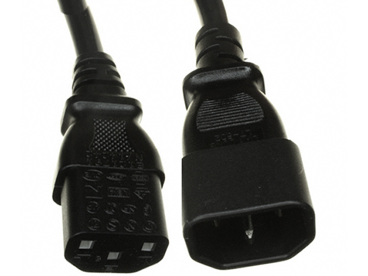 Кабель Cisco Jumper Power Cord 250 VAC 10A, C14-C13 Connectors CAB-C13-CBN= CAB-C13-CBN=