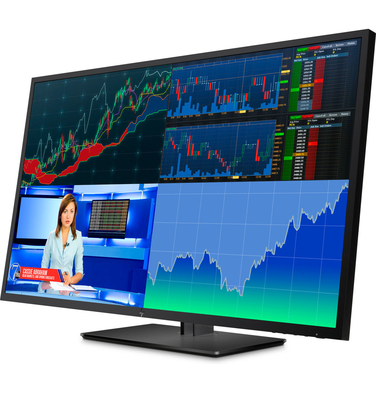 Монитор HP 43" Z43 UHD 4k 3840х2160, 16:9, IPS, 350 cd/m2, 1000:1, 8ms, 178°/178°, HDMI, USB 3.0x5, DP 1AA85A4 1AA85A4