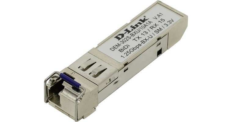 Трансивер D-Link WDM SFP Transceiver with 1 1000Base-BX-U port DEM-302S-BXU DEM-302S-BXU
