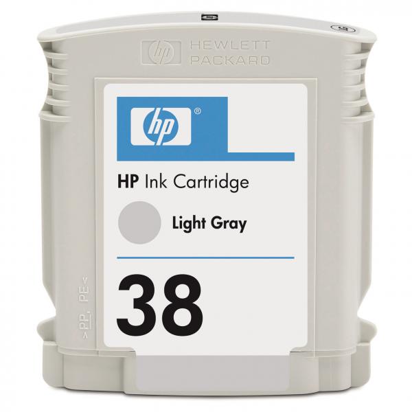 Картридж струйный HP №38 светло-серый для HP PS Pro B9180 C9414A C9414A