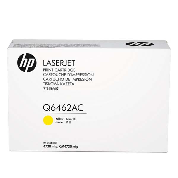 Тонер-картридж HP 644A Yellow для CLJ 4730mfp/CM4730 mfp Contract (12000 стр) Q6462AC Q6462AC