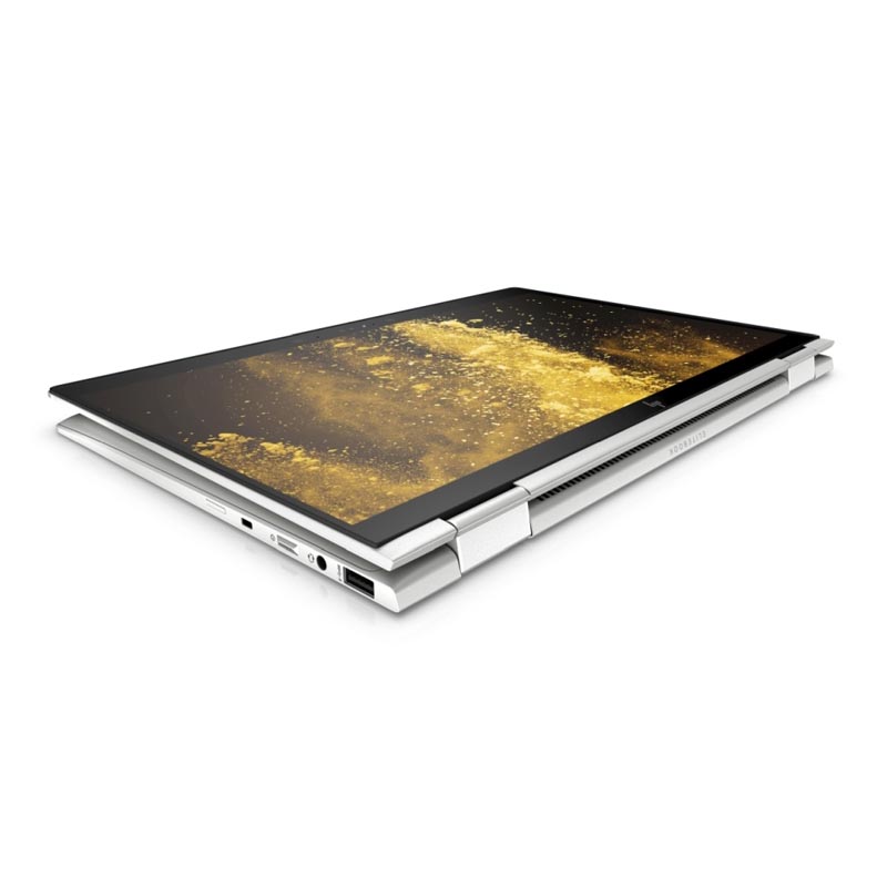 Ноутбук HP EliteBook x360 1040 G5 Core i7-8550U, 14" FHD (1920x1080) IPS Touch Sure View GG5 700cd AG,8Gb DDR4-2666 ,512Gb SSD,56Wh,FPR,B&O Audio,Pen,Kbd Backlit,1.35kg,3y,Silver,Win10Pro 5DF82EA 5DF82EA
