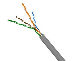 Витая пара Lanmaster кат.5е U/UTP не экранированный 4X2X25AWG PVC внутренний 305м серый NM-UTP5E4PR-CU NM-UTP5E4PR-CU